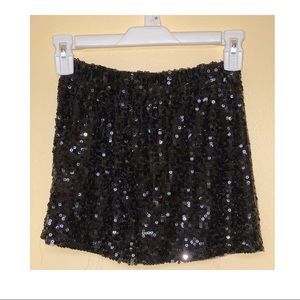 Sparkly Black Skirt